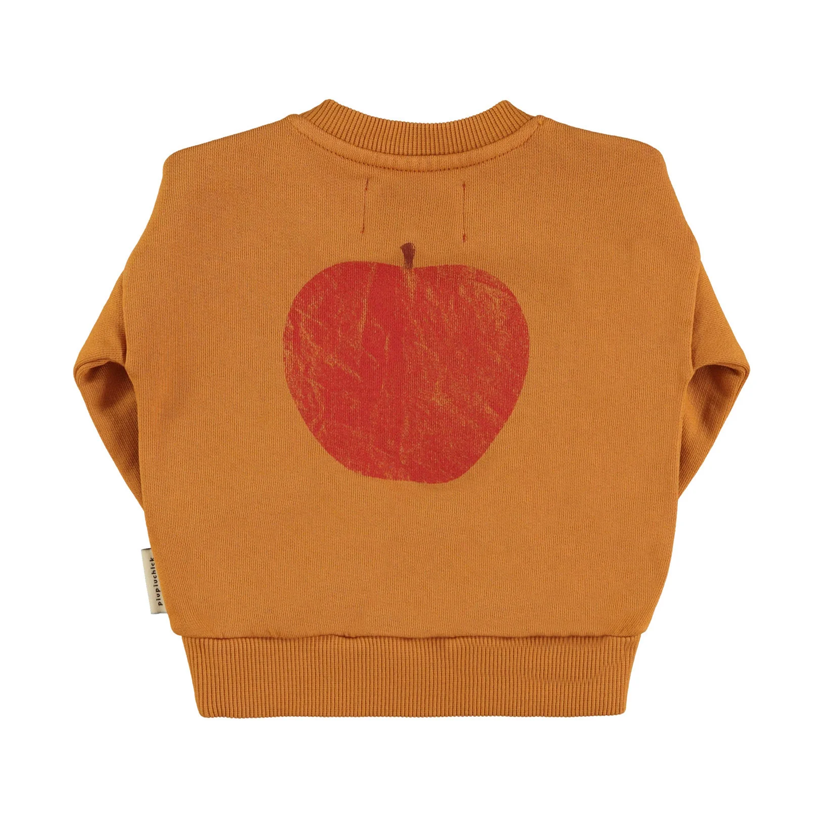 Piupiuchick Camel w/ Jimmy Apples Farm Print Sweatshirt - Image 2