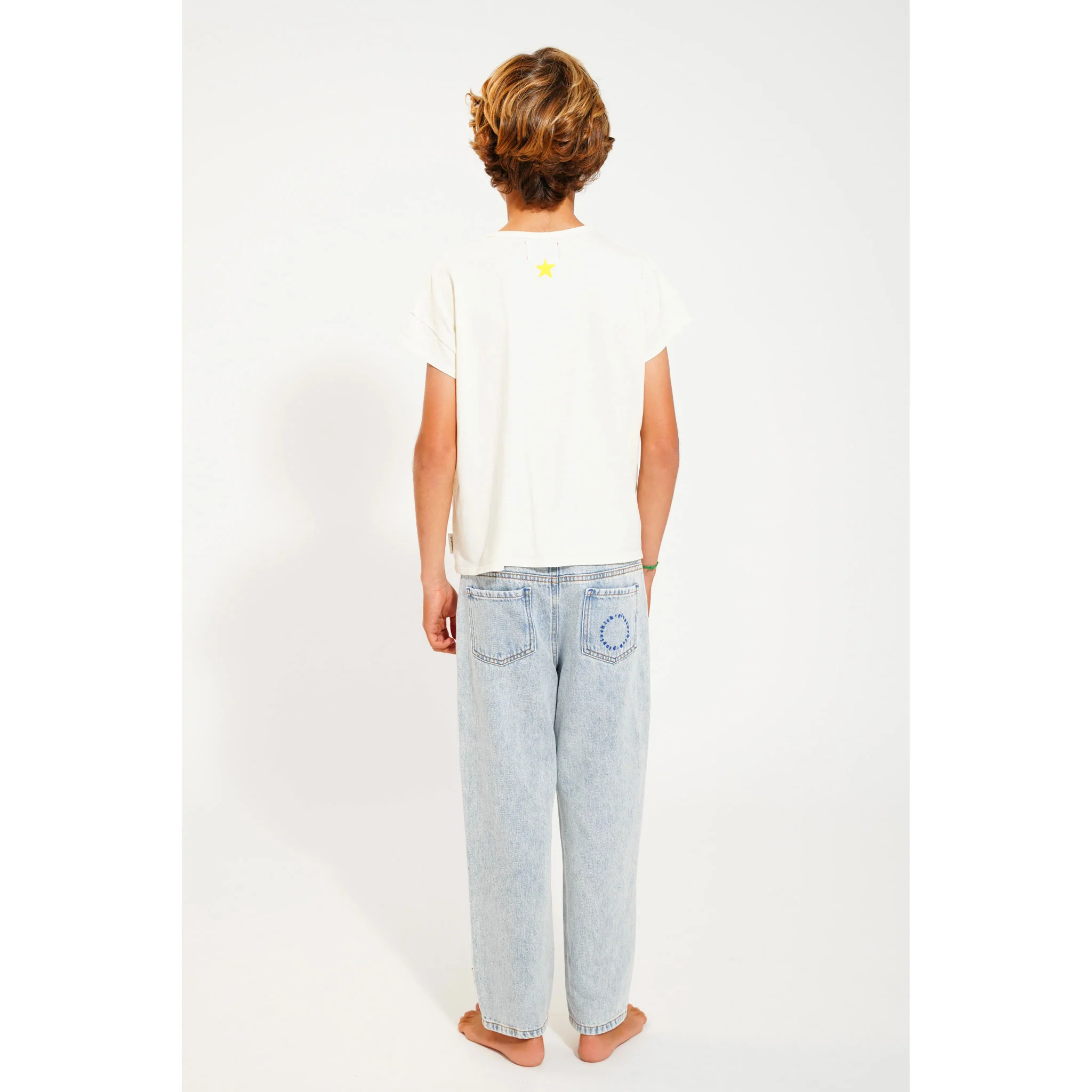 Piupiuchick Ecru Camp Print Tee - Image 4