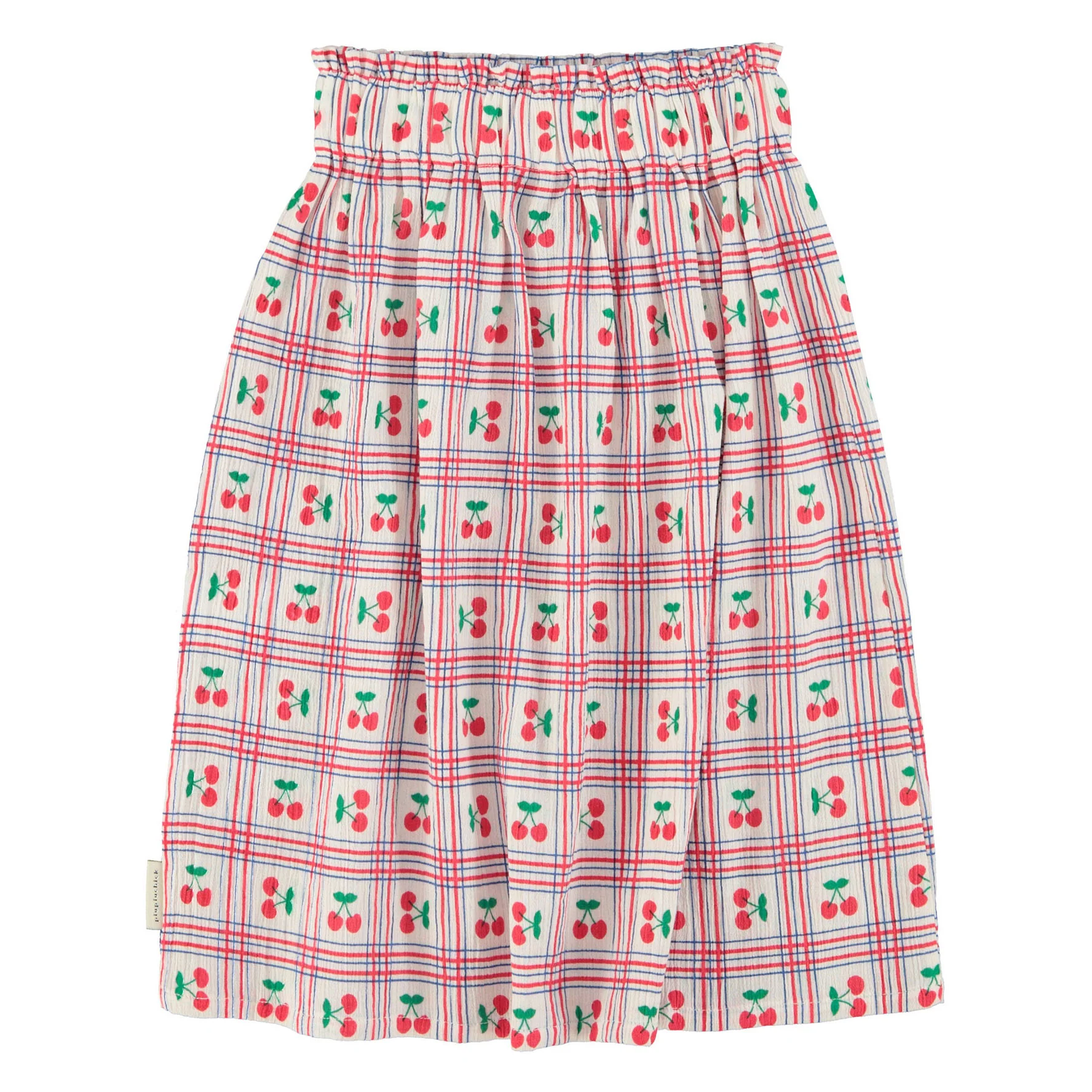 Piupiuchick Ecru Cherries All Over Long Skirt - Image 2