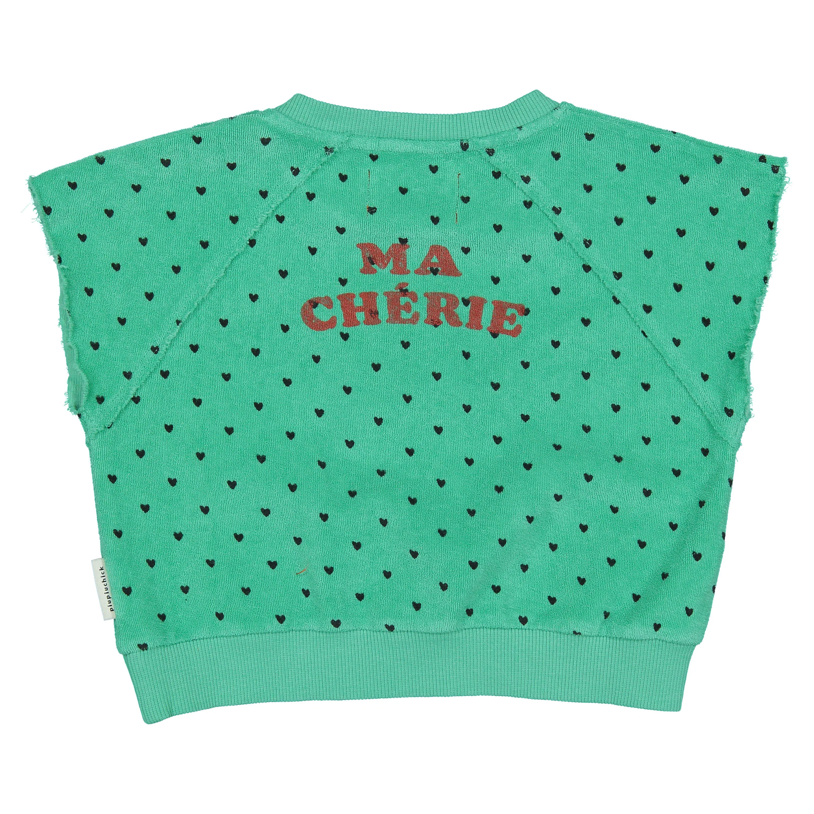 Piupiuchick Green Cherry Print Sweatshirt - Image 2