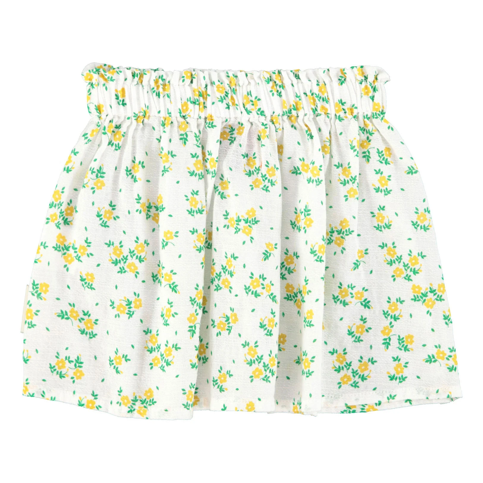Piupiuchick Green/Yellow Flowers All Over Skirt