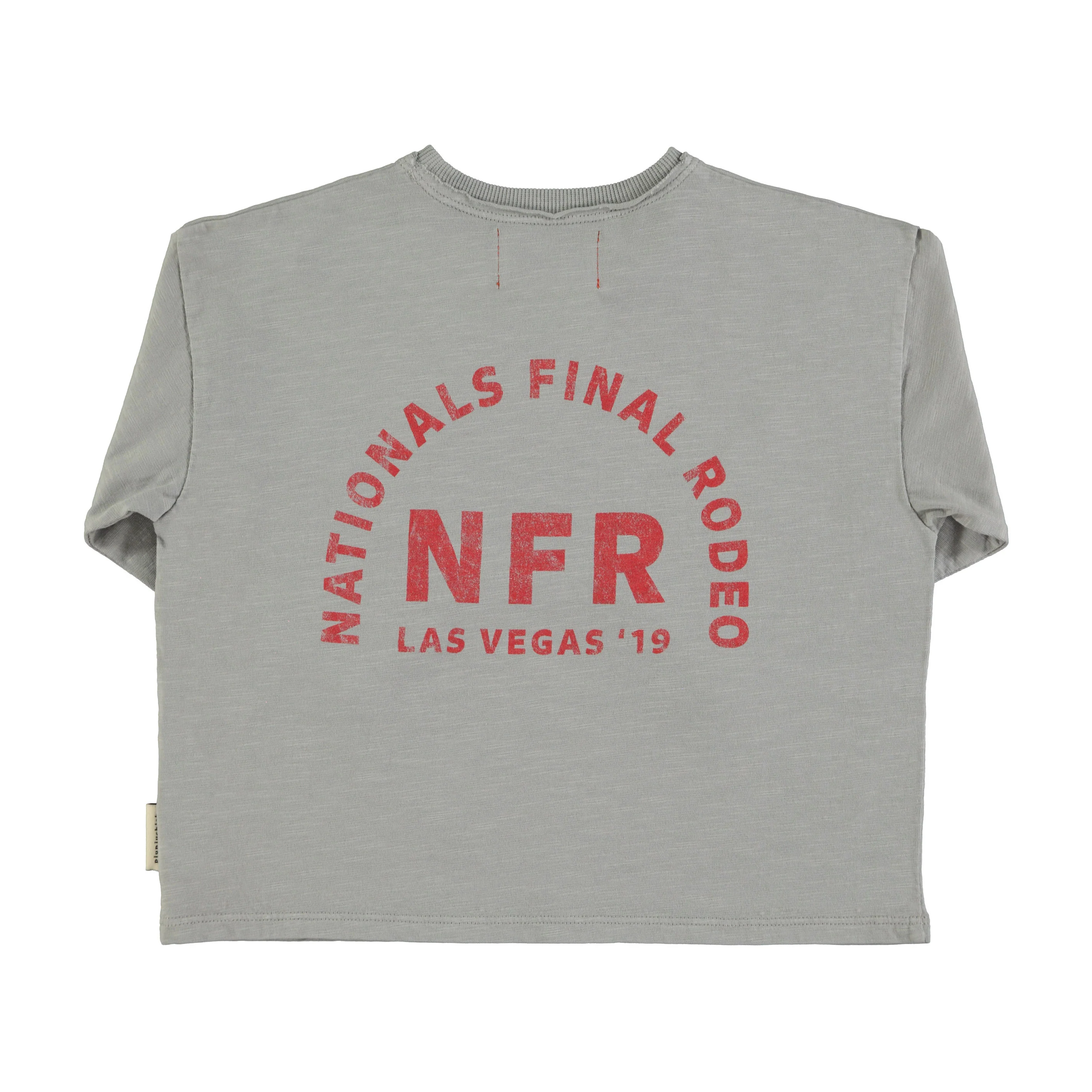 Piupiuchick Grey w/ Multicolor Circles Print Tee - Image 2