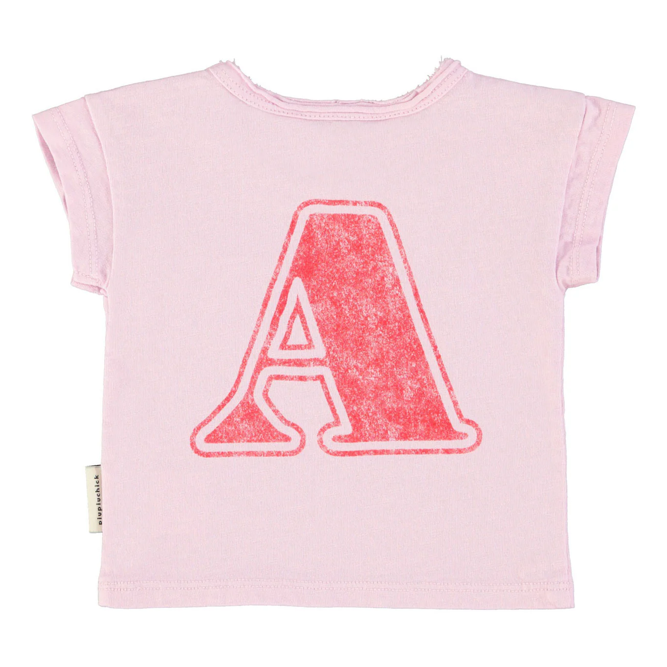 Piupiuchick Lilac "A" Print Baby T-Shirt - Image 2