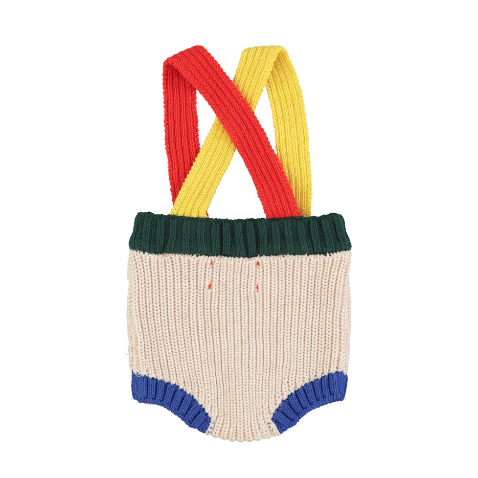 Piupiuchick Multicolor Knitted Romper - Image 2