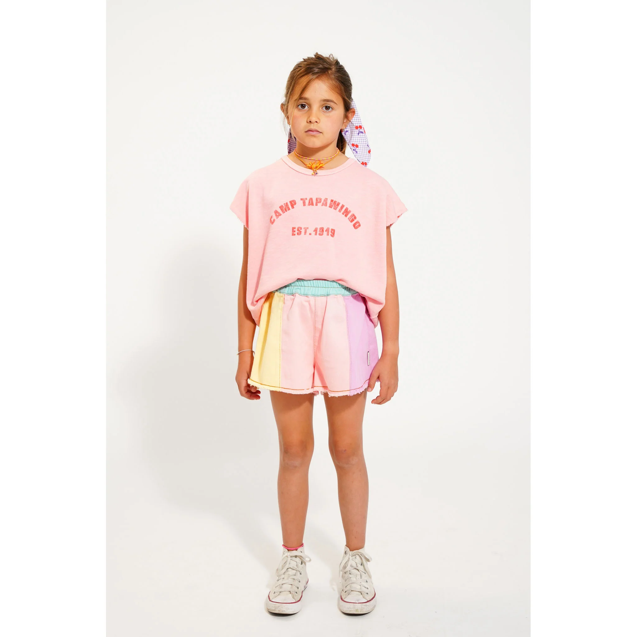 Piupiuchick Multicolor Pastels Shorts - Image 2
