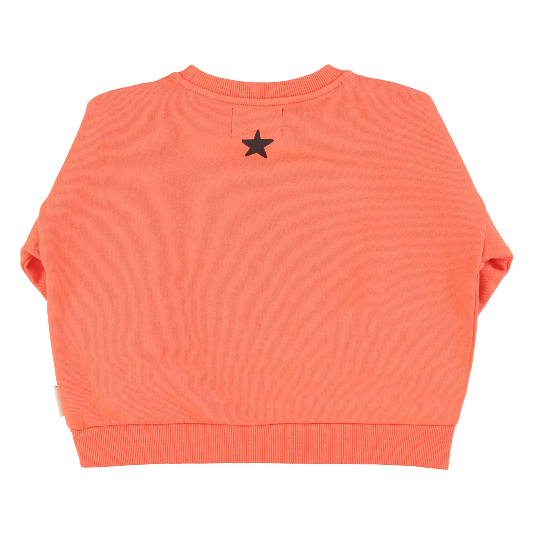 Piupiuchick Orange Music Print Sweatshirt - Image 3