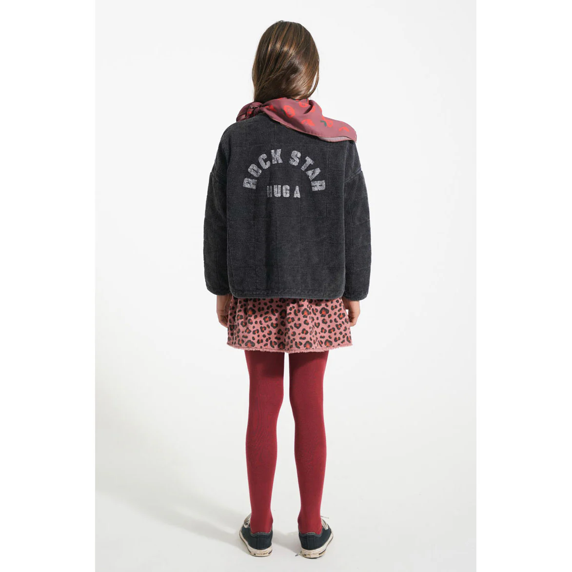 Piupiuchick Pink Animal Print Short Skirt - Image 4