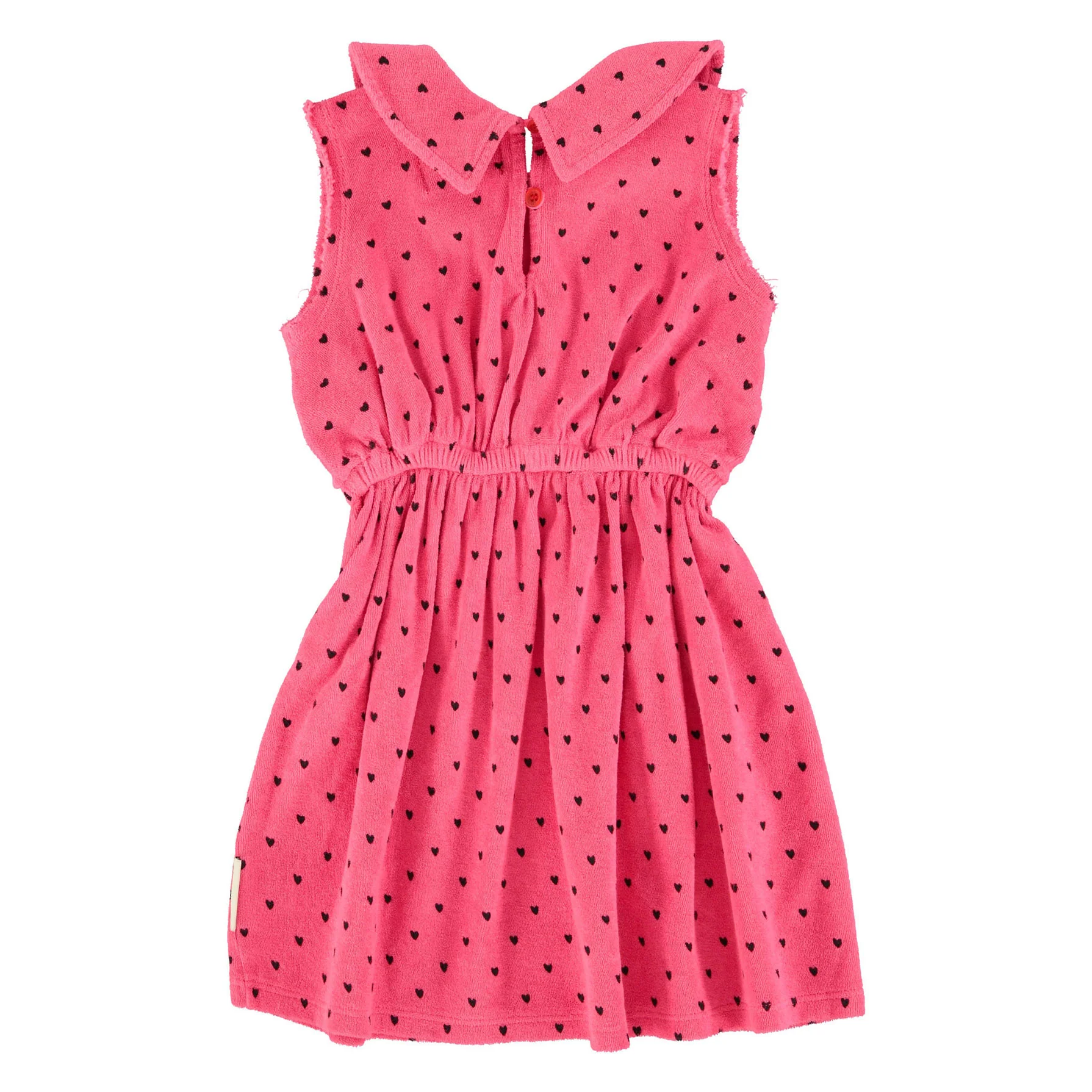 Piupiuchick Pink/Black Hearts All Over Dress - Image 3