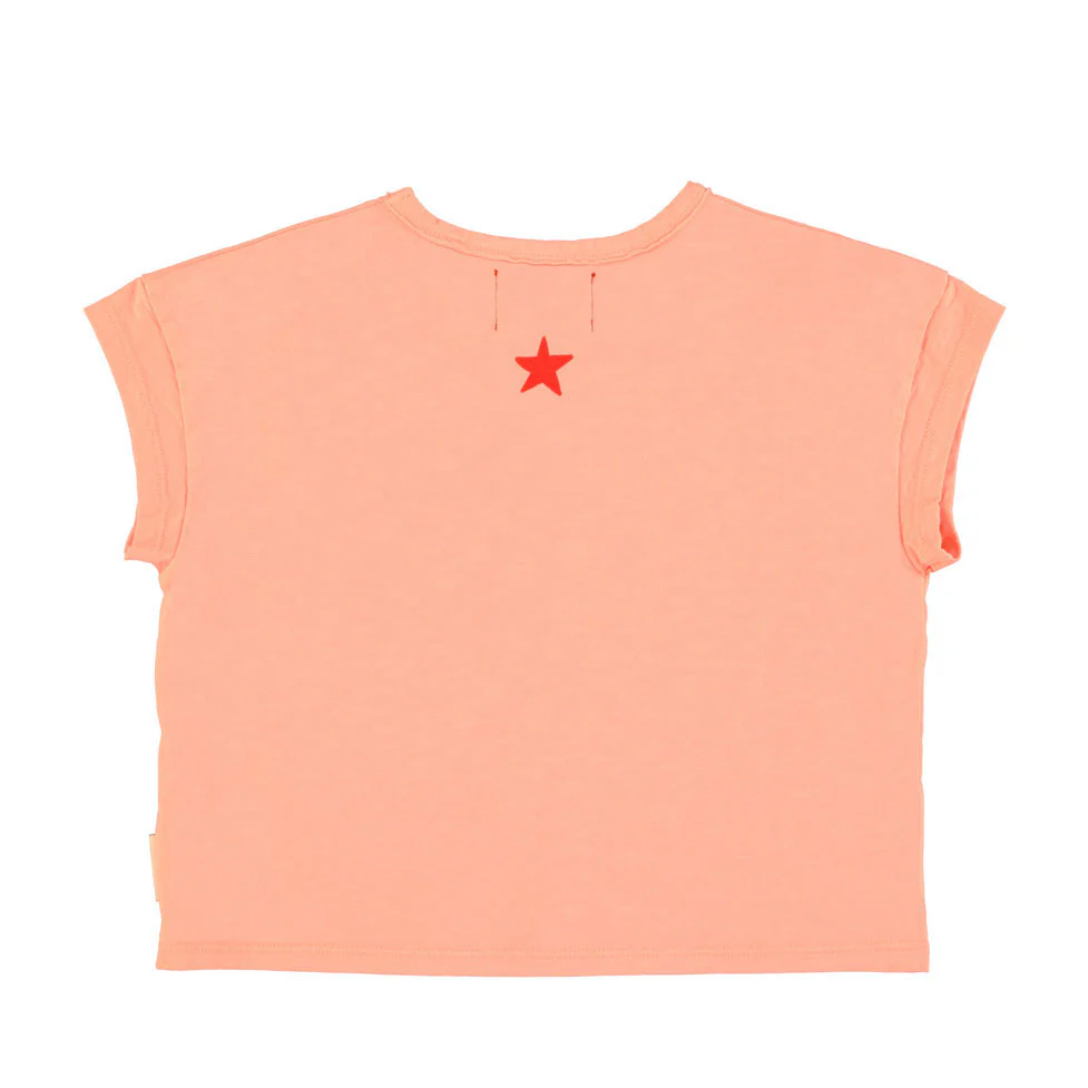 Piupiuchick Pink Tiger Print Tee - Image 2
