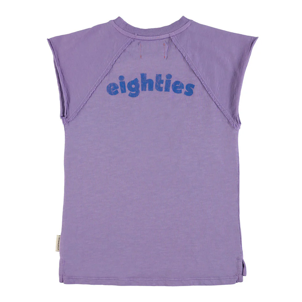 Piupiuchick Purple Multicolor Wave Dress - Image 2