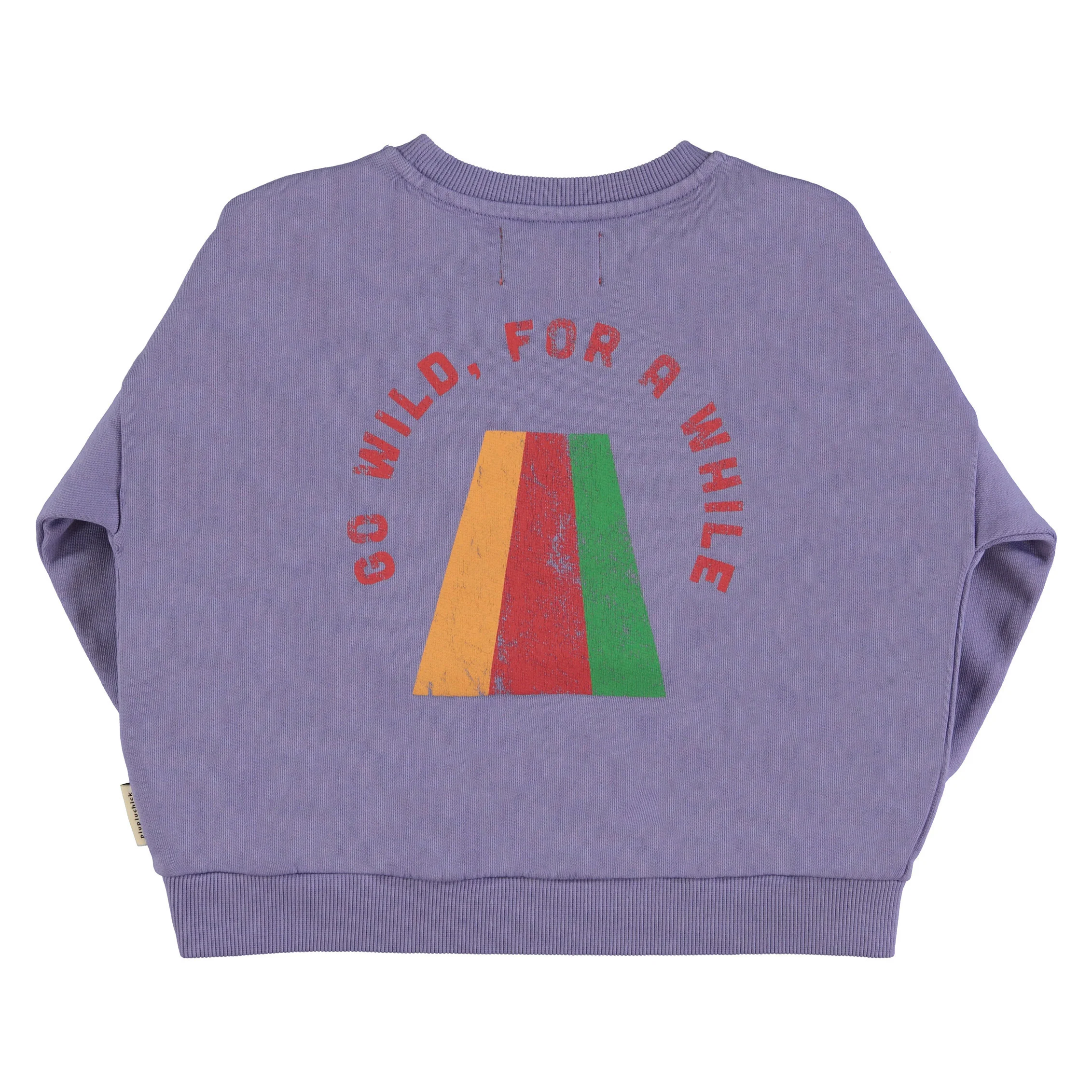 Piupiuchick Purple Wanted and Wild Print Sweatshirt - Image 2
