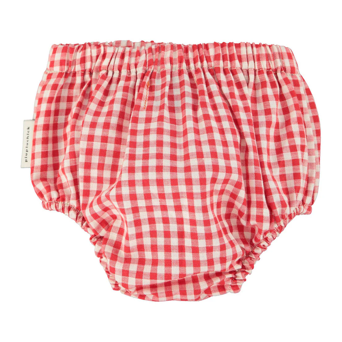 Piupiuchick Red/Ecru Checkered Bloomer - Image 2