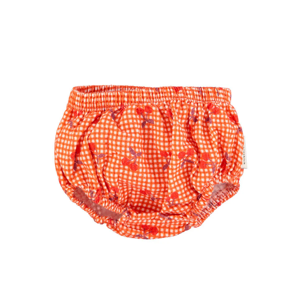 Piupiuchick Red/White Cherry Print Bloomers