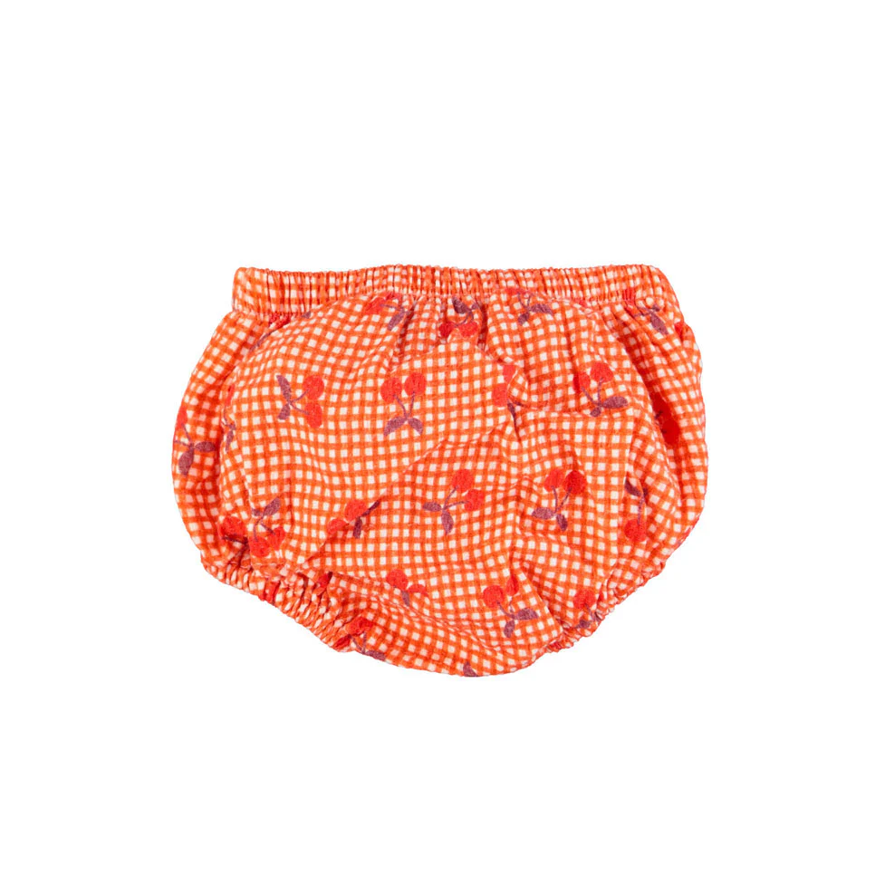 Piupiuchick Red/White Cherry Print Bloomers - Image 2