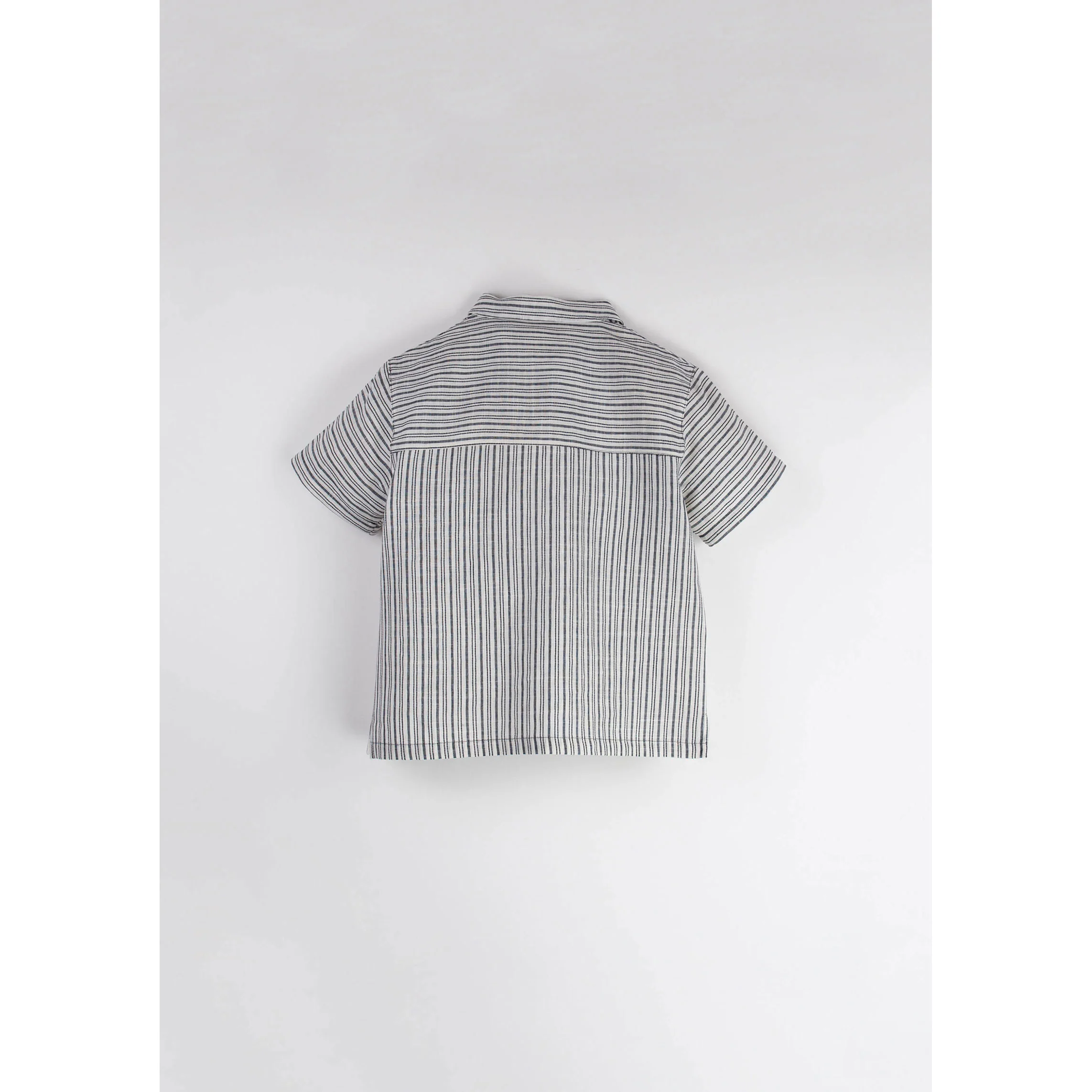 Popelin Embroidered Striped Shirt - Image 2