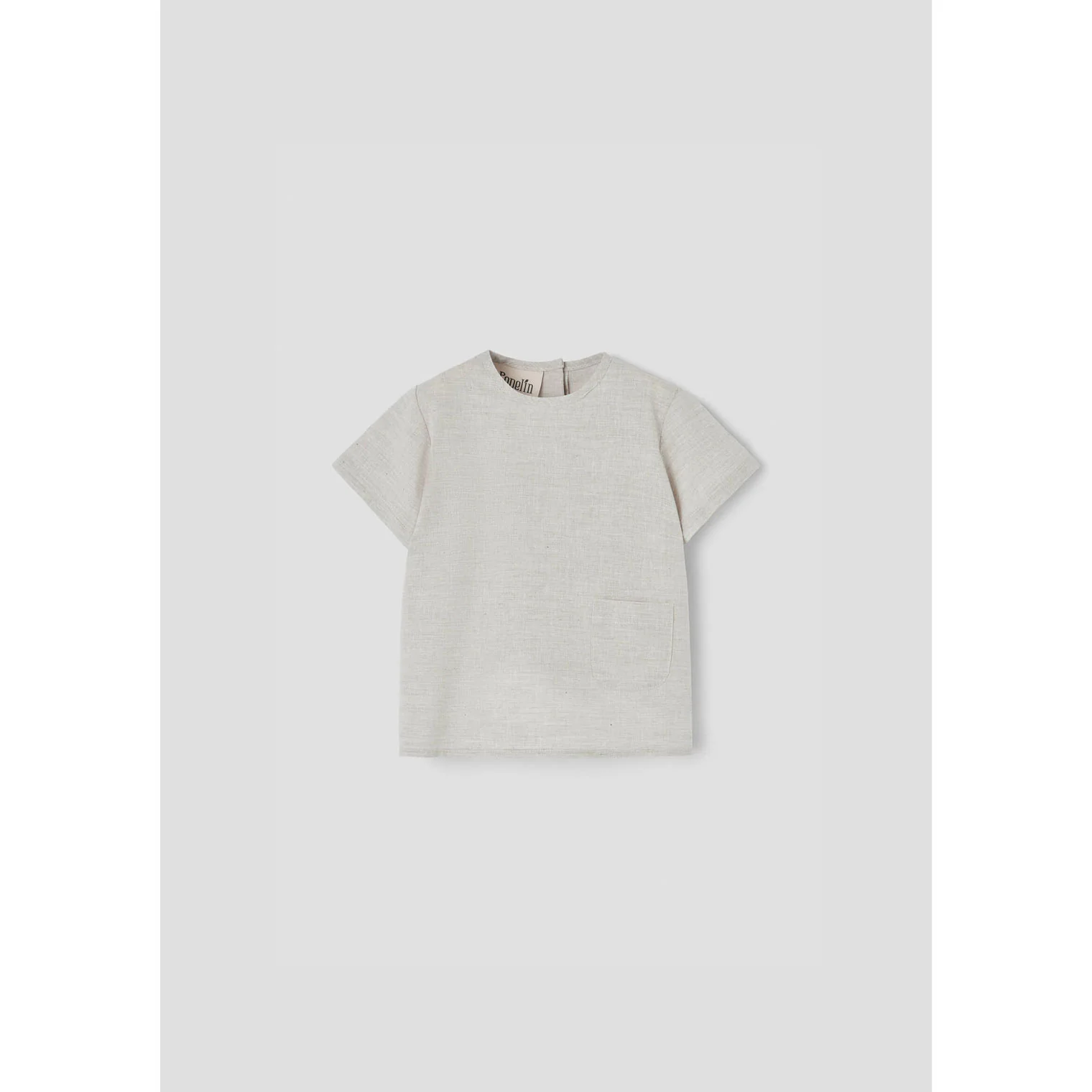 Popelin Grey Pocket Shirt