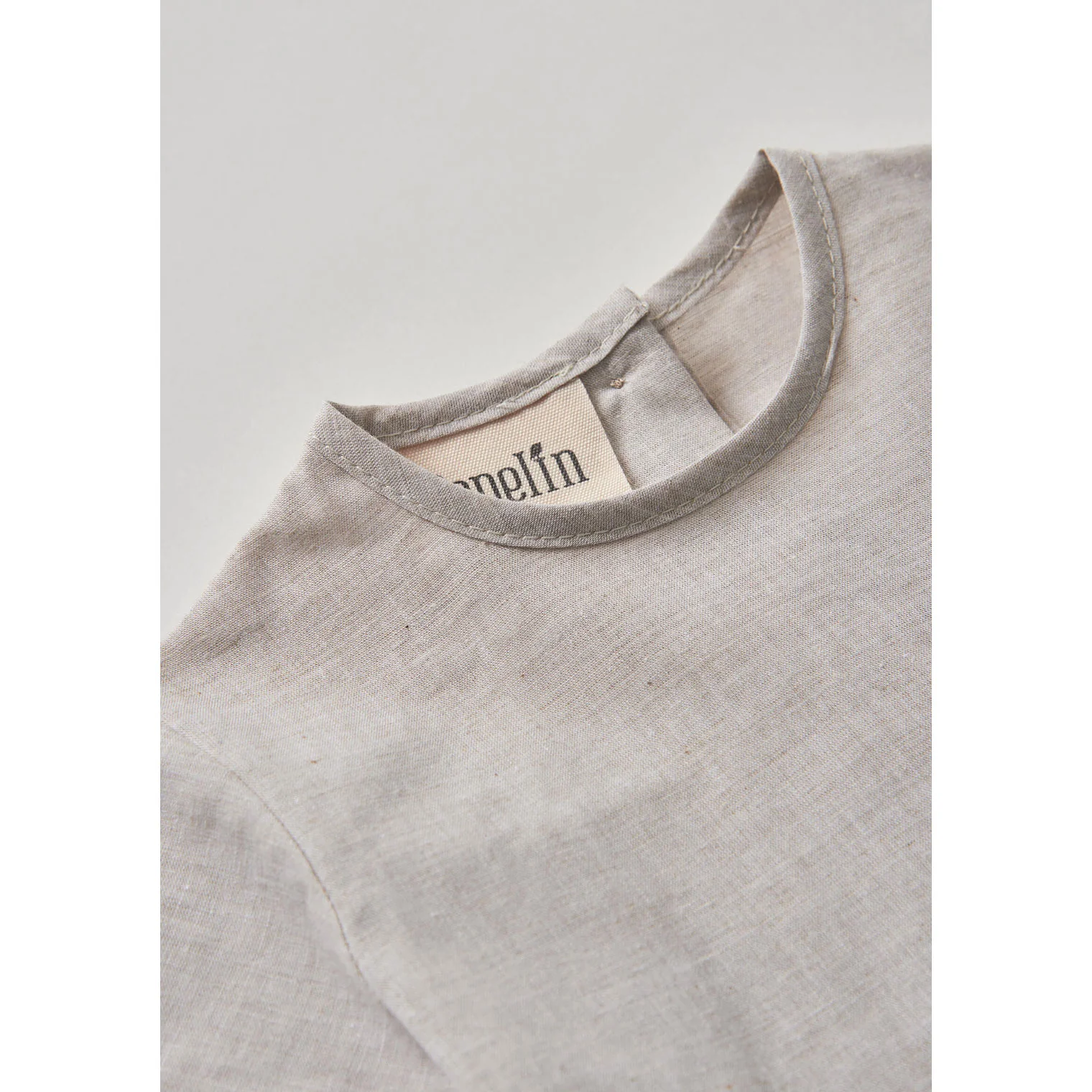 Popelin Grey Pocket Shirt - Image 3