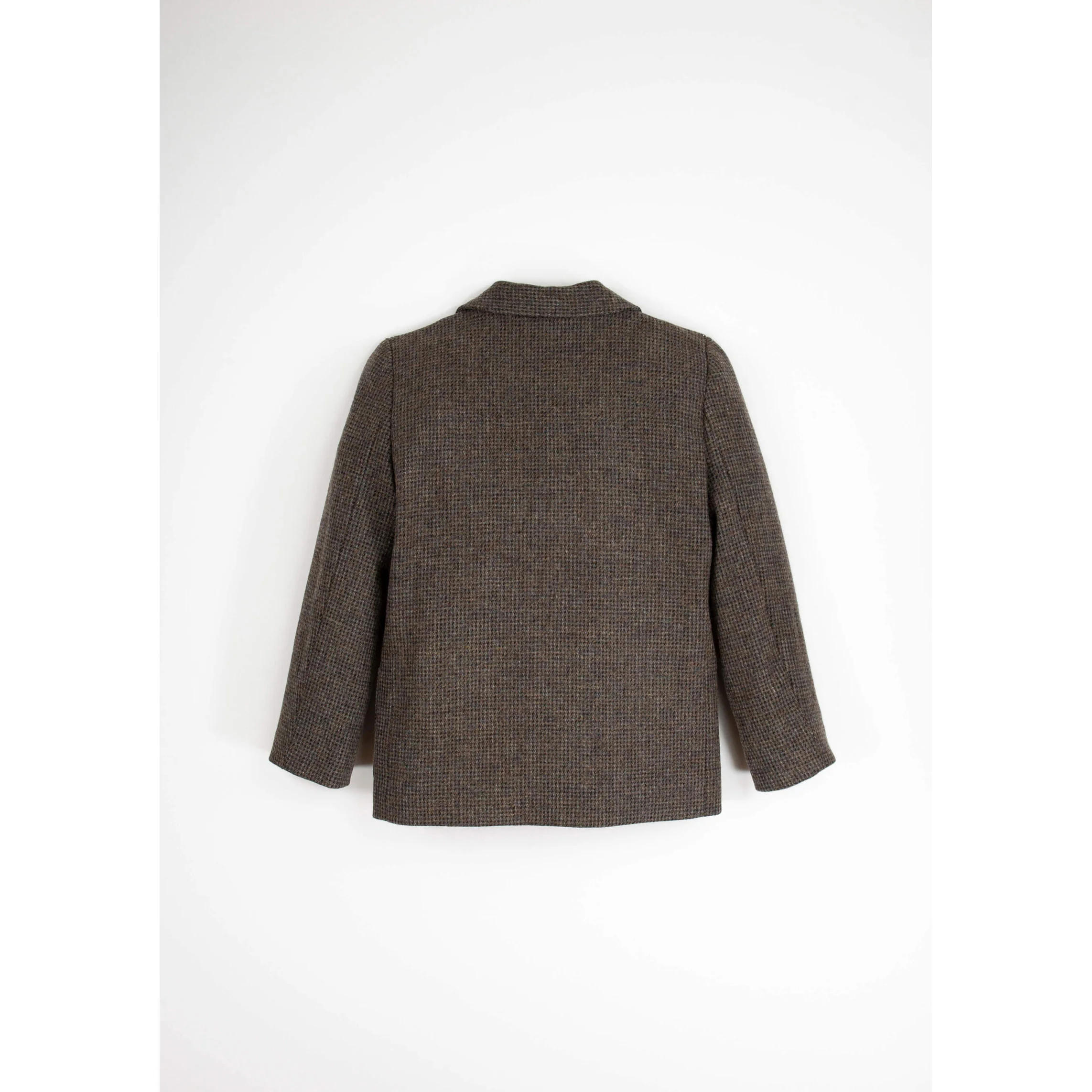 Popelin Multi Coloured Wool Blazer - Image 3