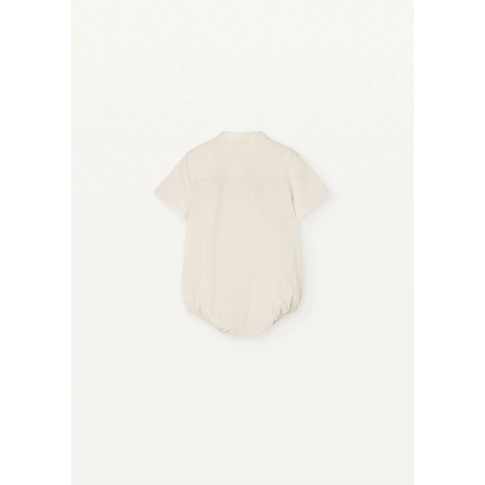 Popelin Off White Shirt Romper - Image 3