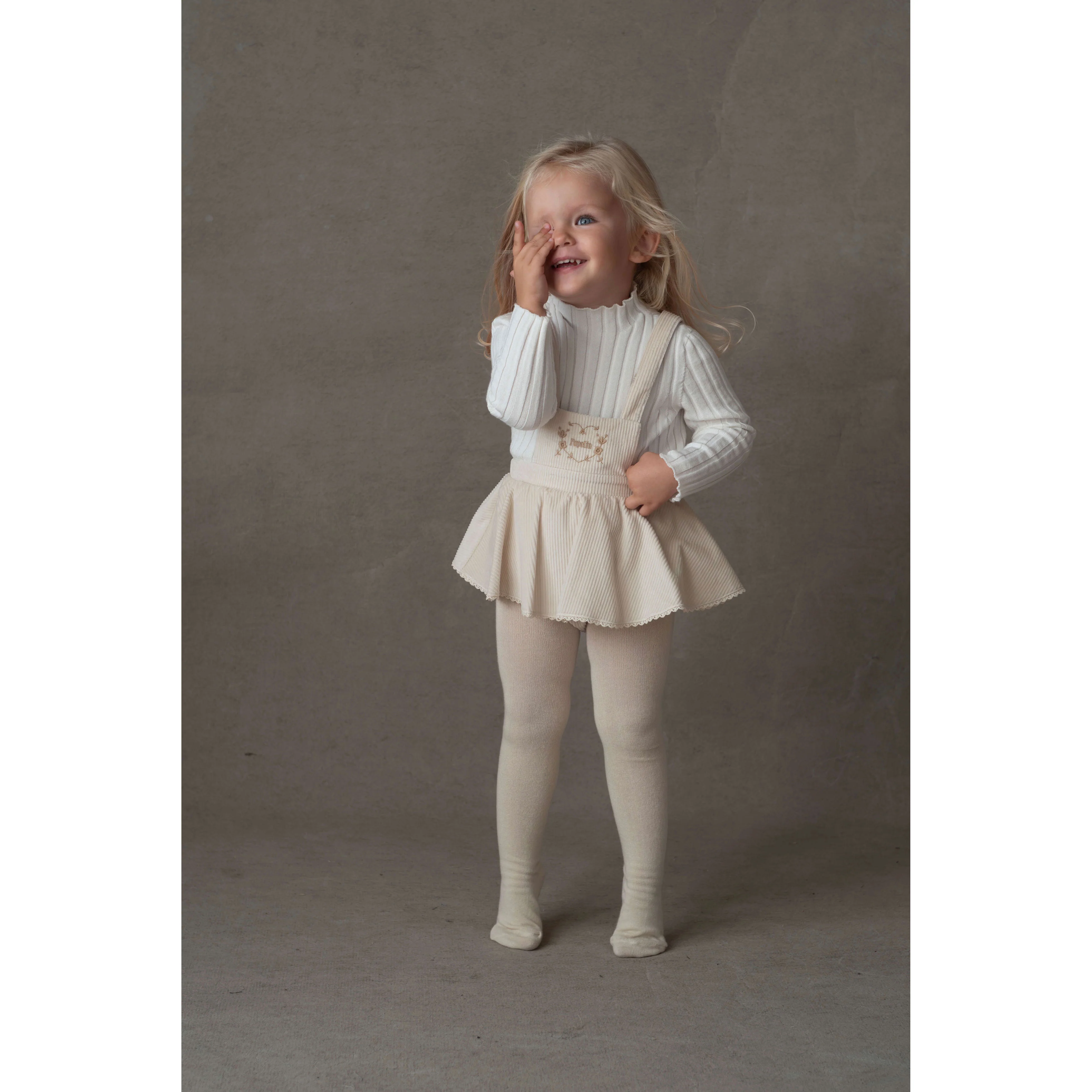 Popelin Off White Skirt Playsuit - Image 2