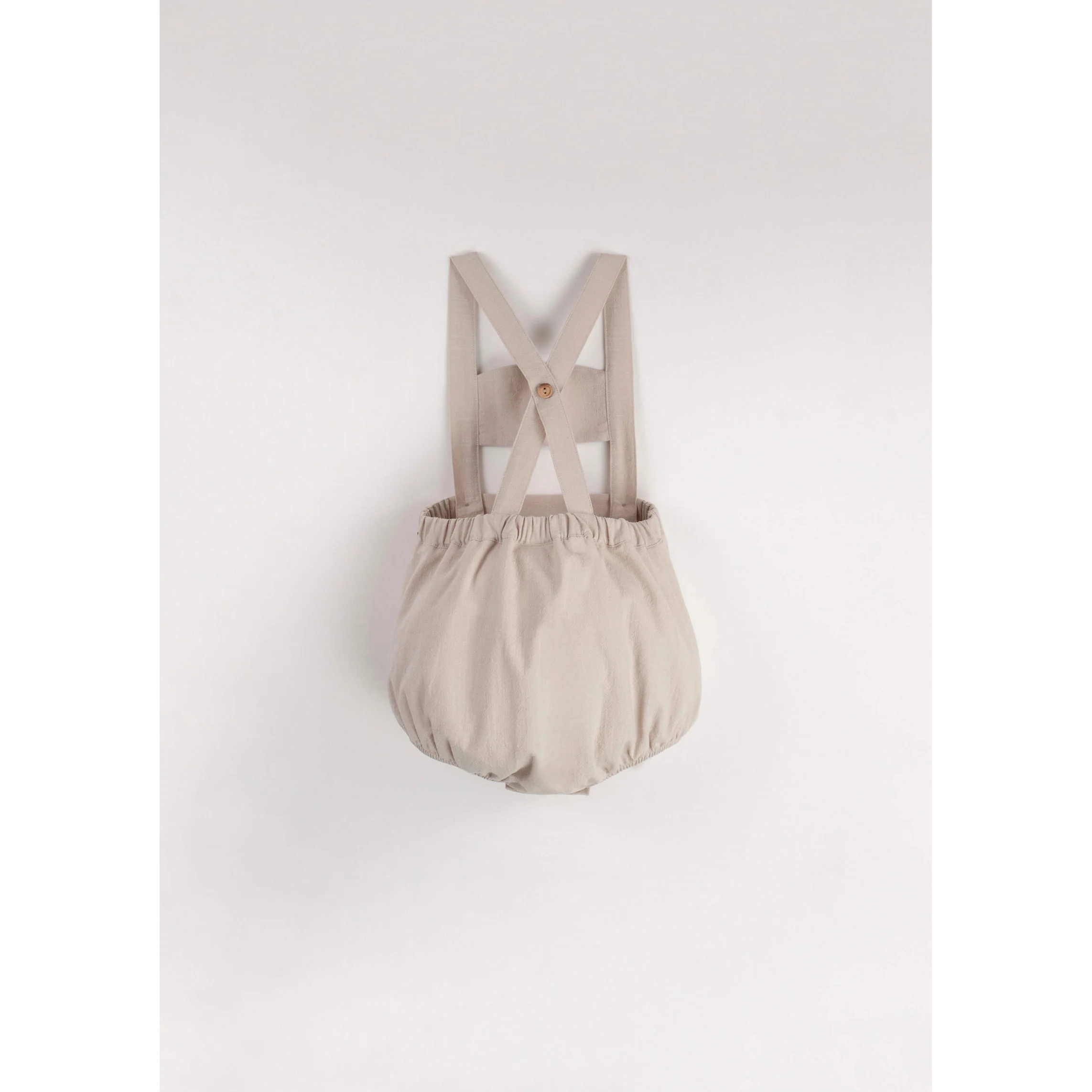 Popelin Sand Anchor Strap Dungarees - Image 2