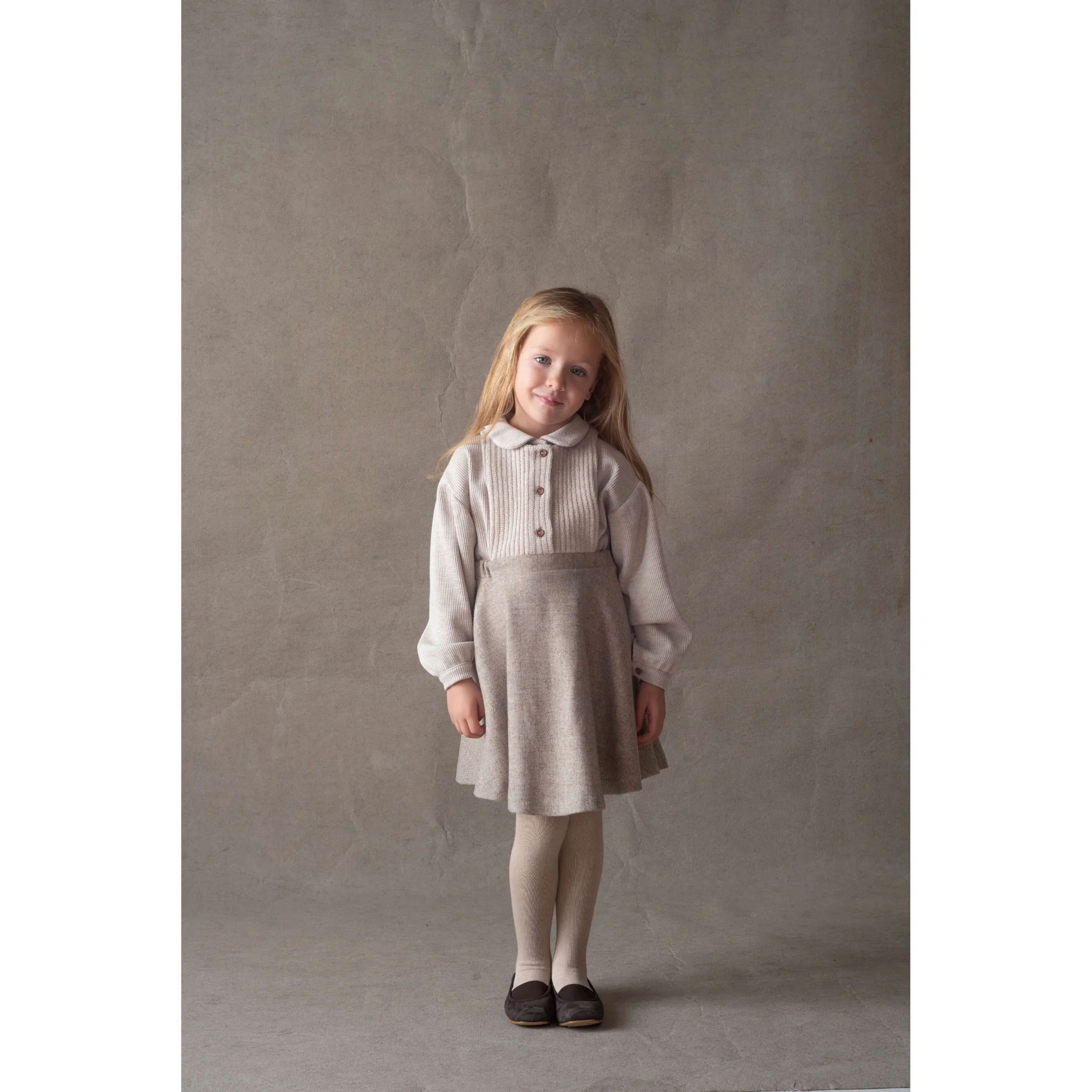 Popelin Stone Bib Short Dress - Image 2