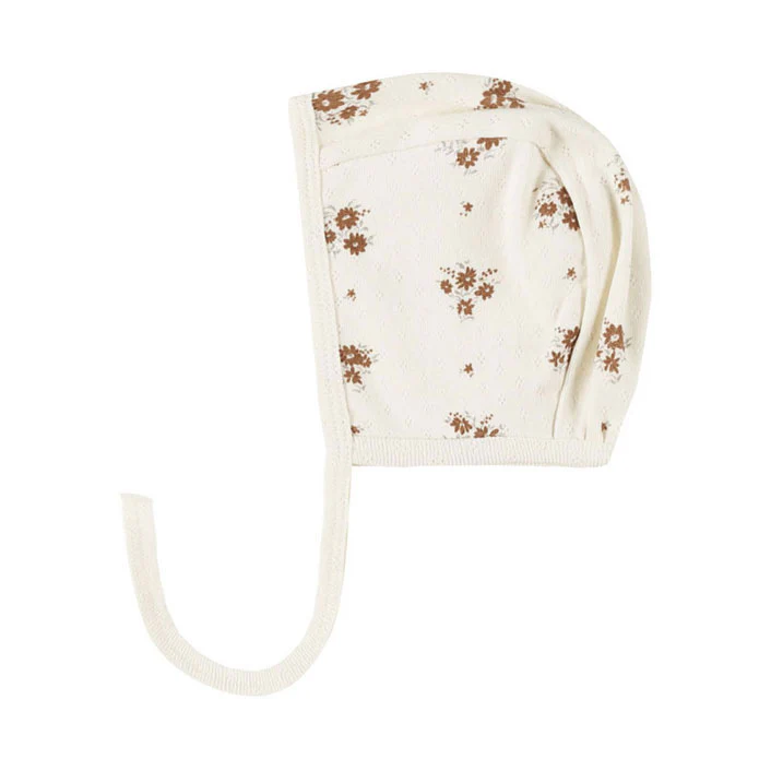 Quincy Mae Autumn Flora Baby Bonnet