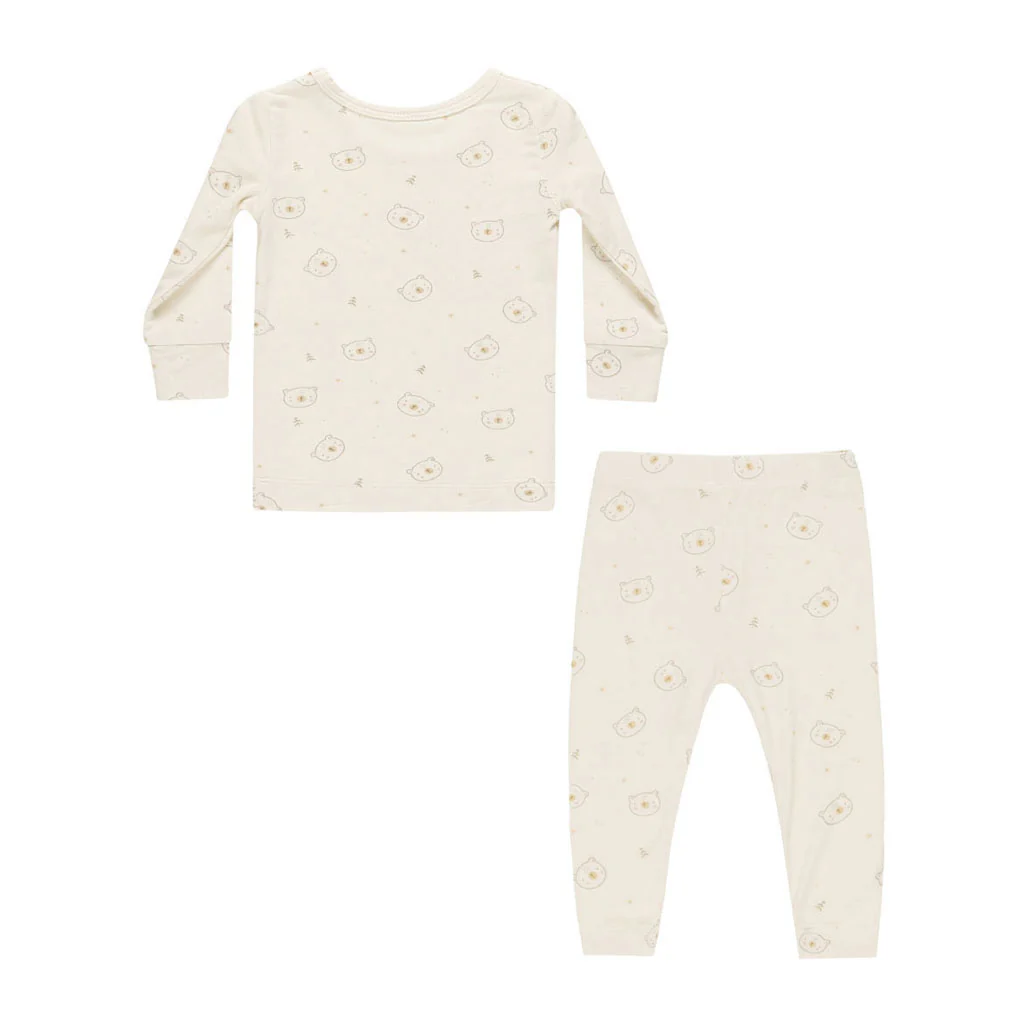 Quincy Mae Bears Bamboo Pajama Set - Image 2
