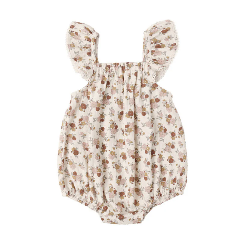 Quincy Mae Bloom Bonnie Romper