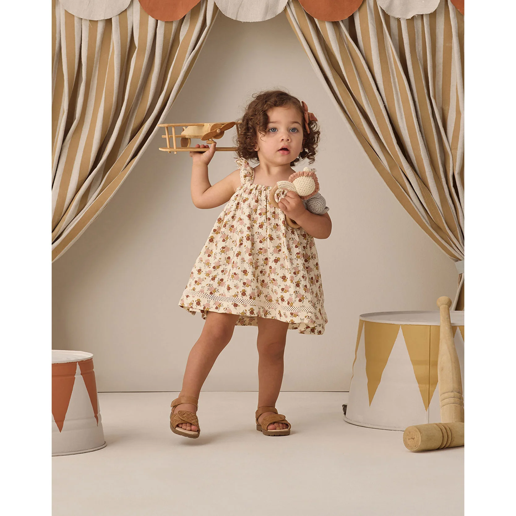 Quincy Mae Bloom Ruffle Tank Dress - Image 2