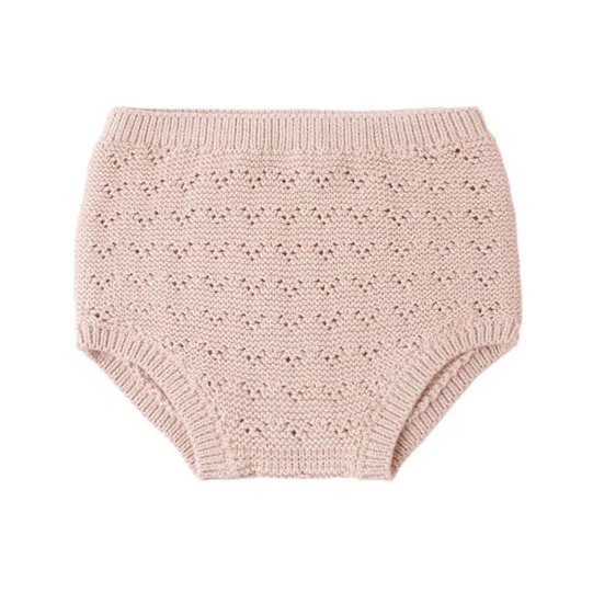 Quincy Mae Blush Knit Bloomer