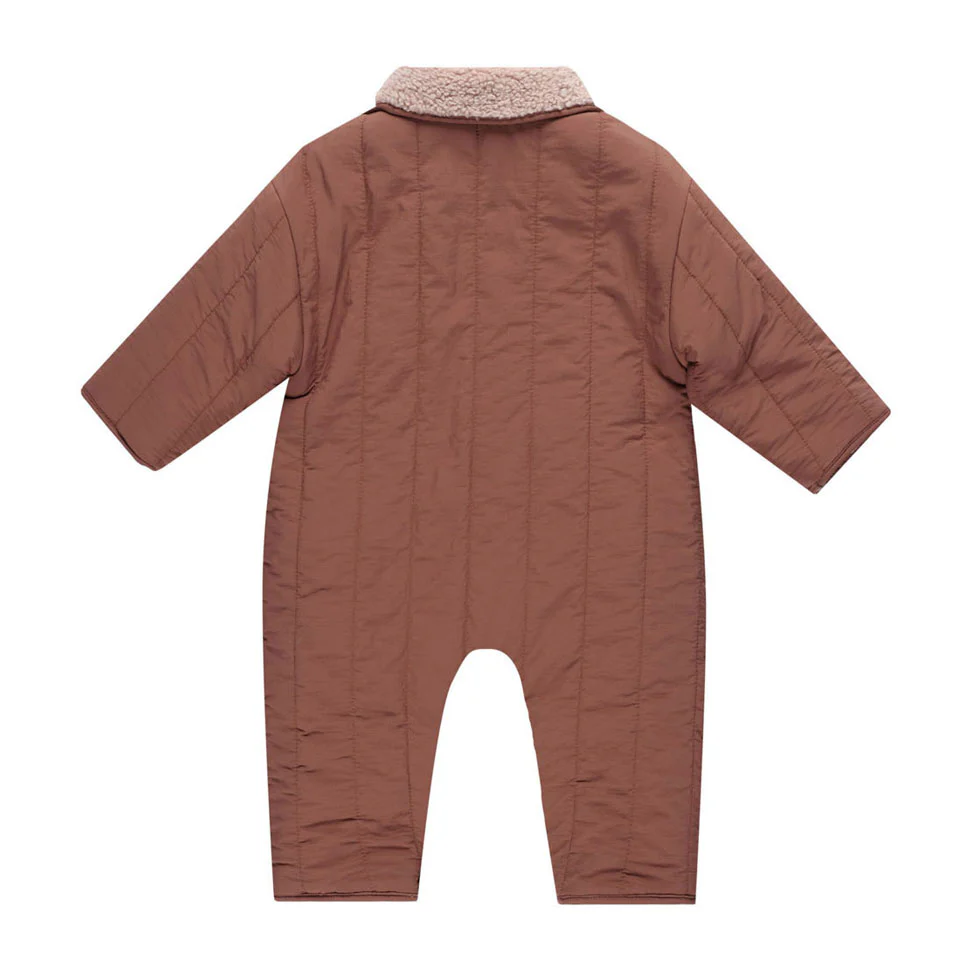 Quincy Mae Blush Shearling jumpsuit - Image 4