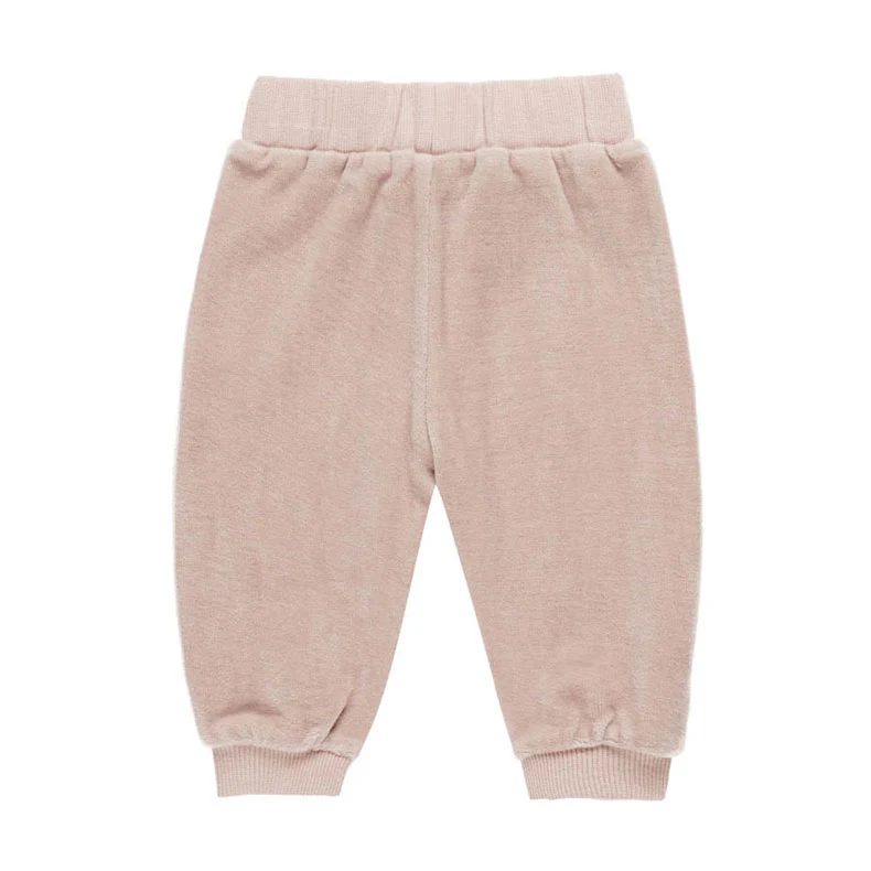 Quincy Mae Blush Velour Relaxed Sweatpant - Image 2
