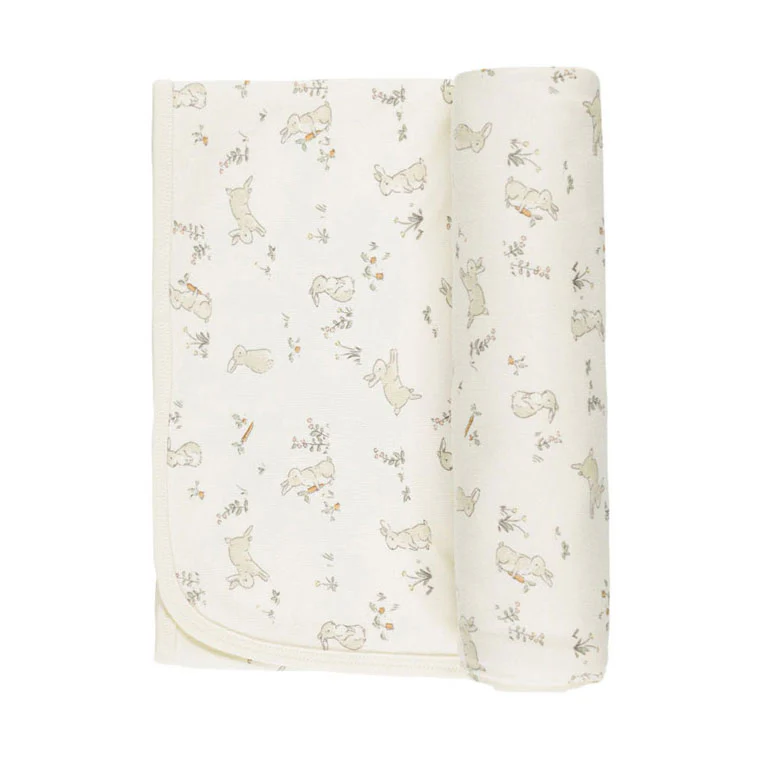 Quincy Mae Bunnies Swaddle - Image 2
