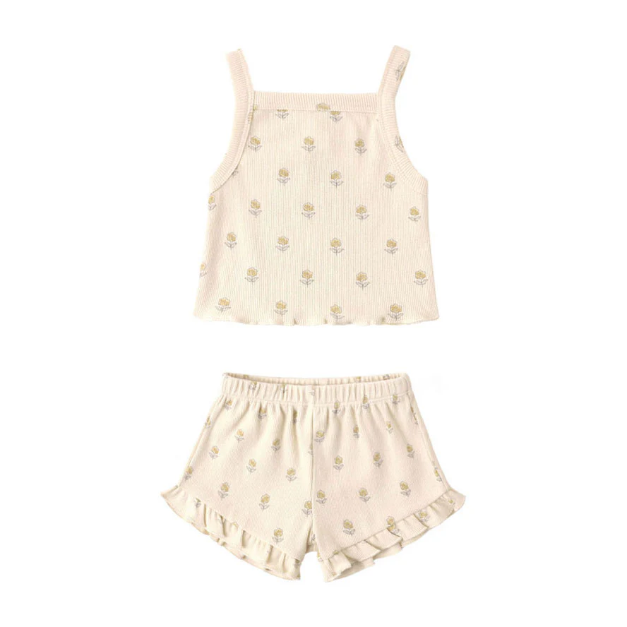 Quincy Mae Buttercup Evie Tank + Shortie Set
