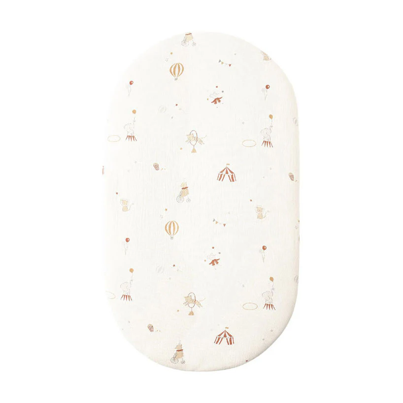 Quincy Mae Carnival Bassinet Crib Sheet
