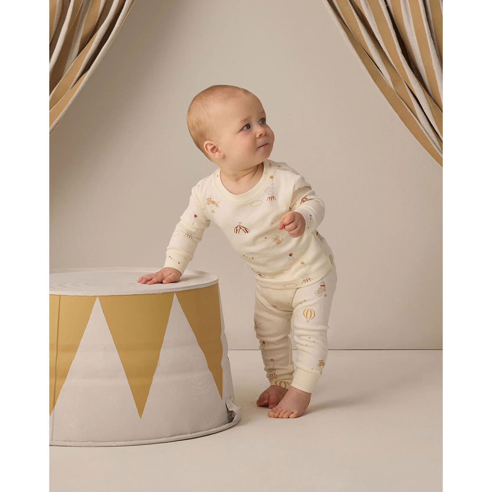 Quincy Mae Carnival Jersey Pajama Set - Image 2