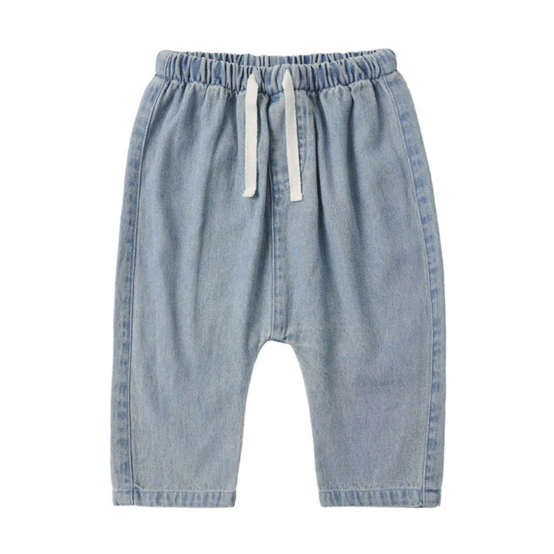 Quincy Mae Chambray Henry Pant