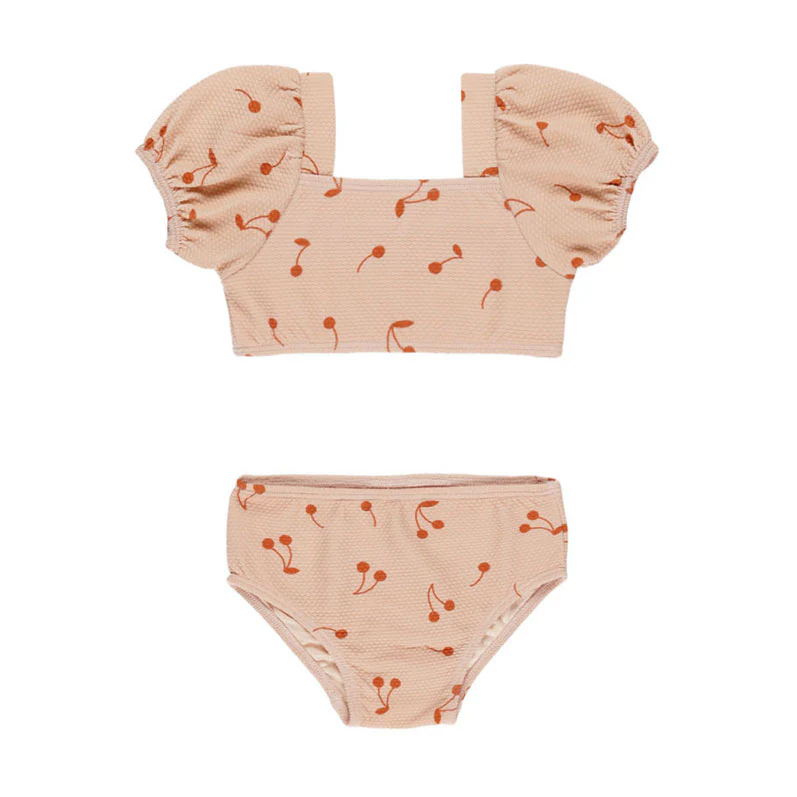Quincy Mae Cherries Zippy Two-Piece