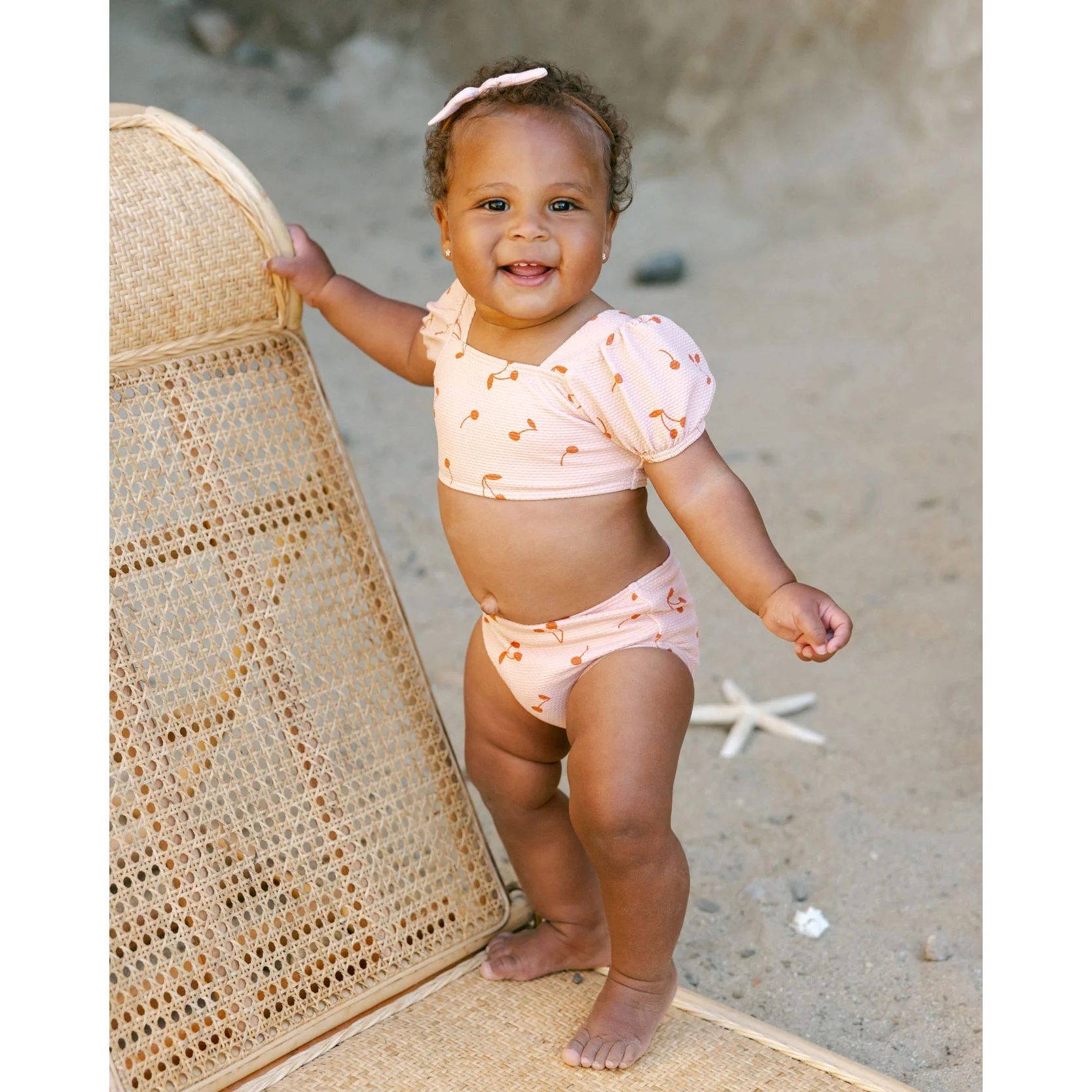 Quincy Mae Cherries Zippy Two-Piece - Image 2