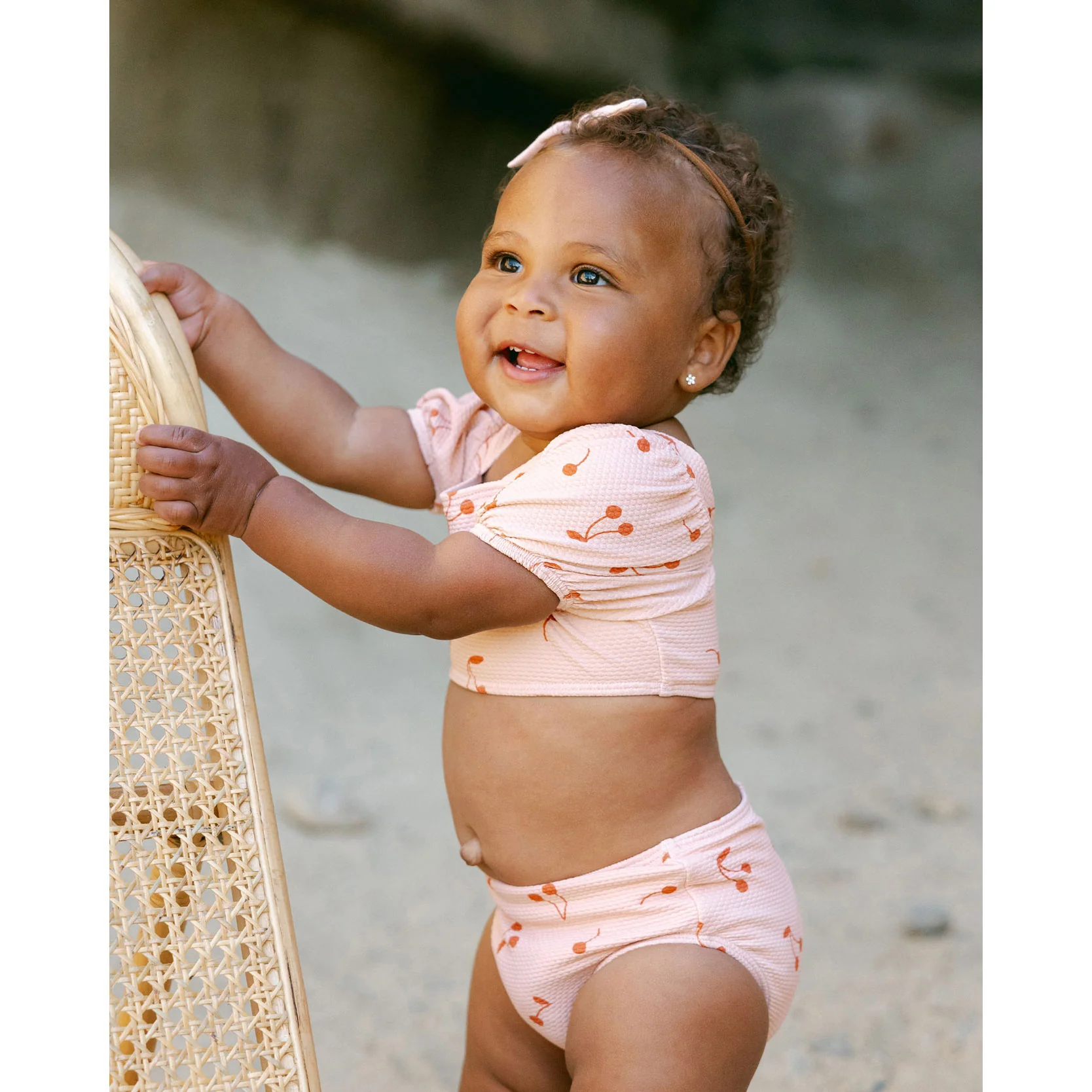 Quincy Mae Cherries Zippy Two-Piece - Image 3