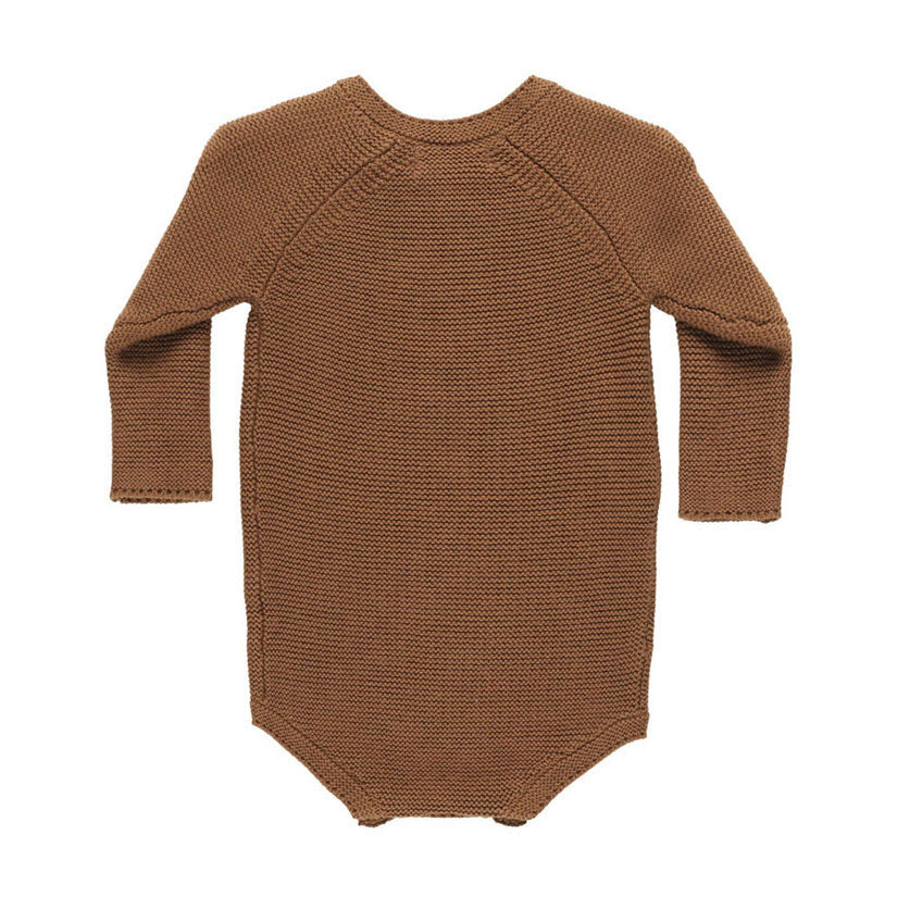 Quincy Mae Cinnamon Riggens Romper - Image 2