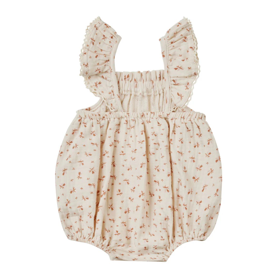 Quincy Mae Clay Ditsy Bonnie Romper - Image 2