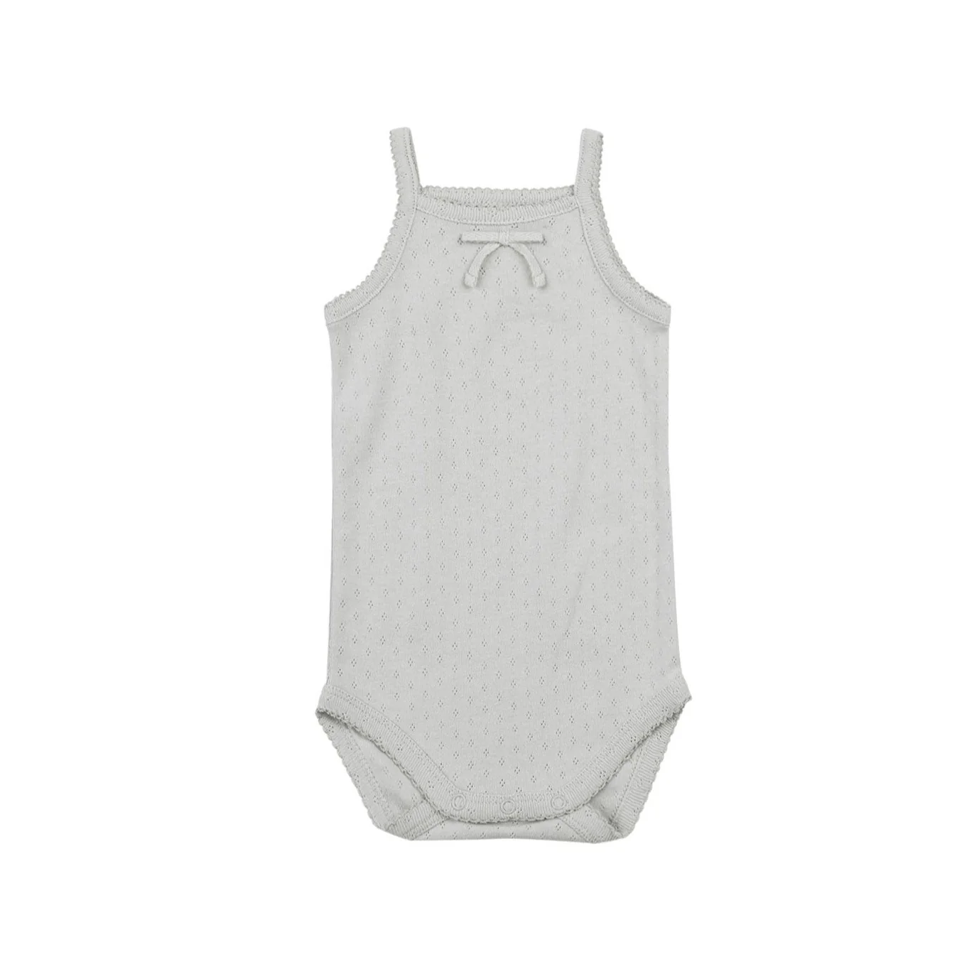 Quincy Mae Cloud Pointelle Tank Bodysuit
