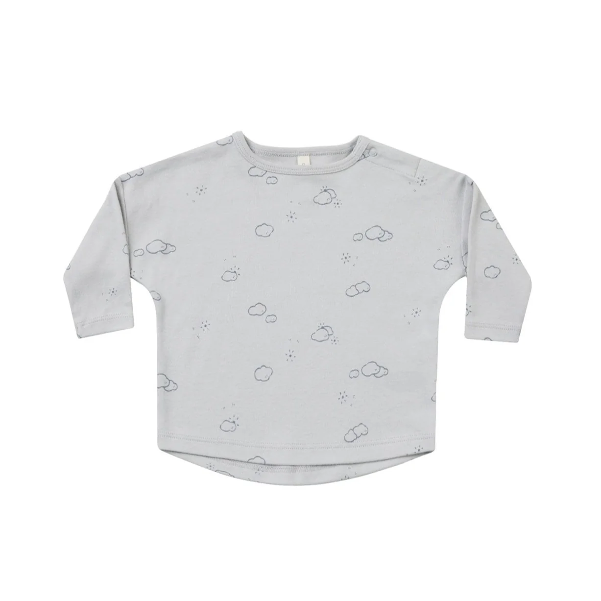 Quincy Mae Cloud Sunny Day Long Sleeve Tee