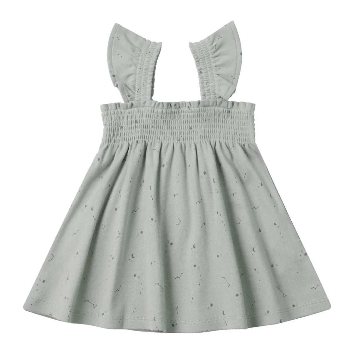 Quincy Mae Constellations Smocked Jersey Dress