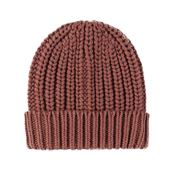 Quincy Mae Cranberry Chunky Knit Beanie