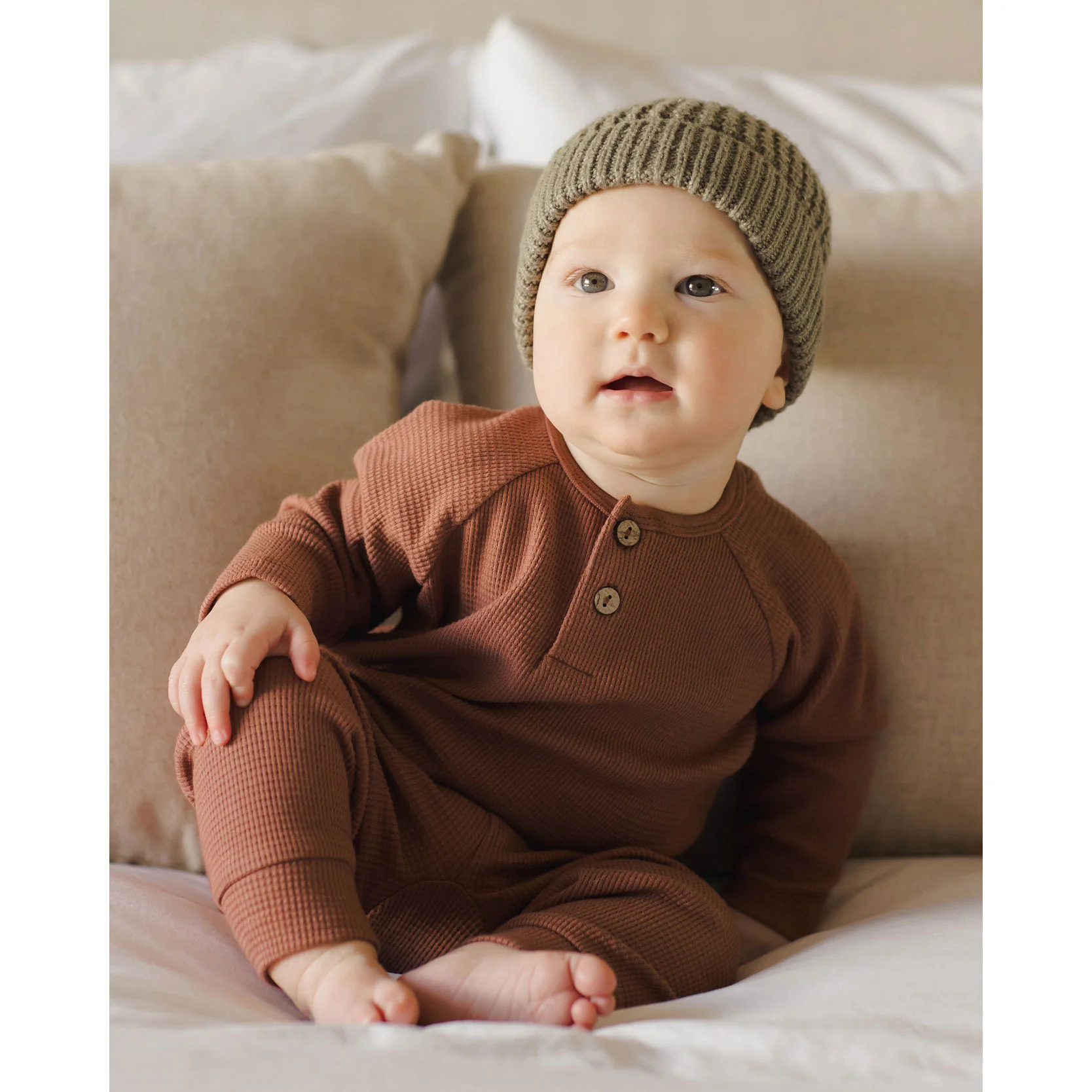 Quincy Mae Cranberry Legging - Image 2