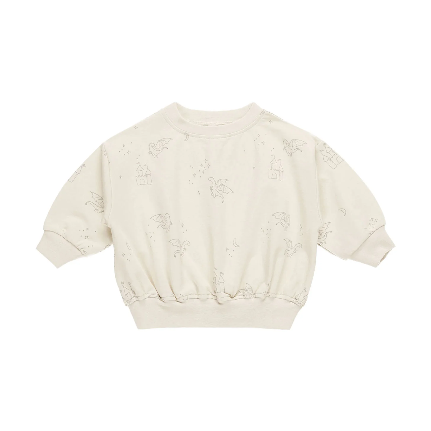 Quincy Mae Dragons Relaxed Sweatshirt
