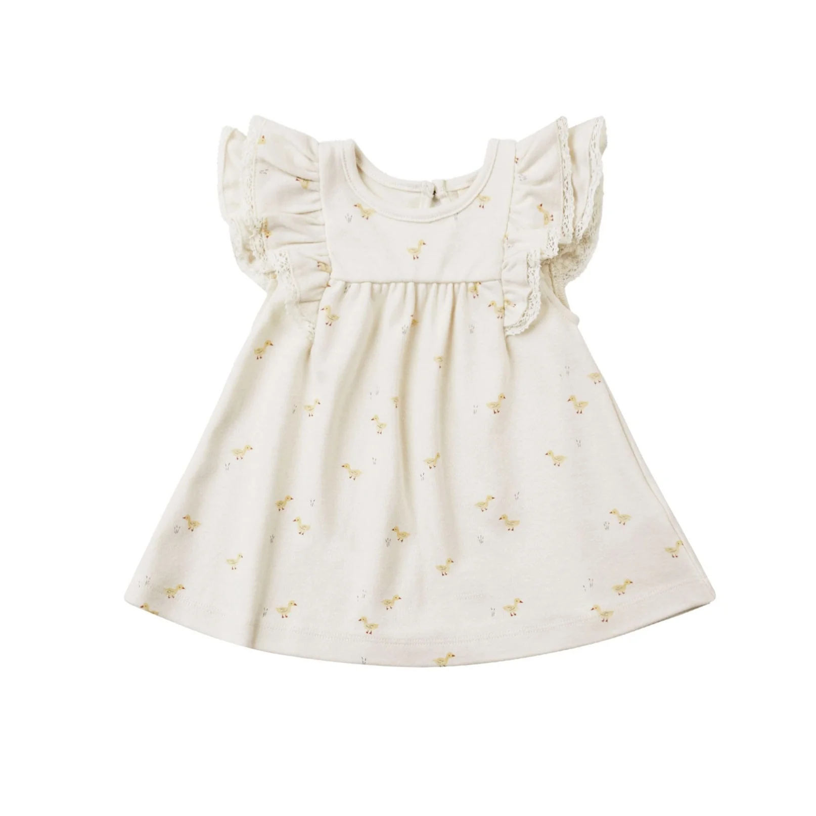 Quincy Mae Ducks Flutter Dress
